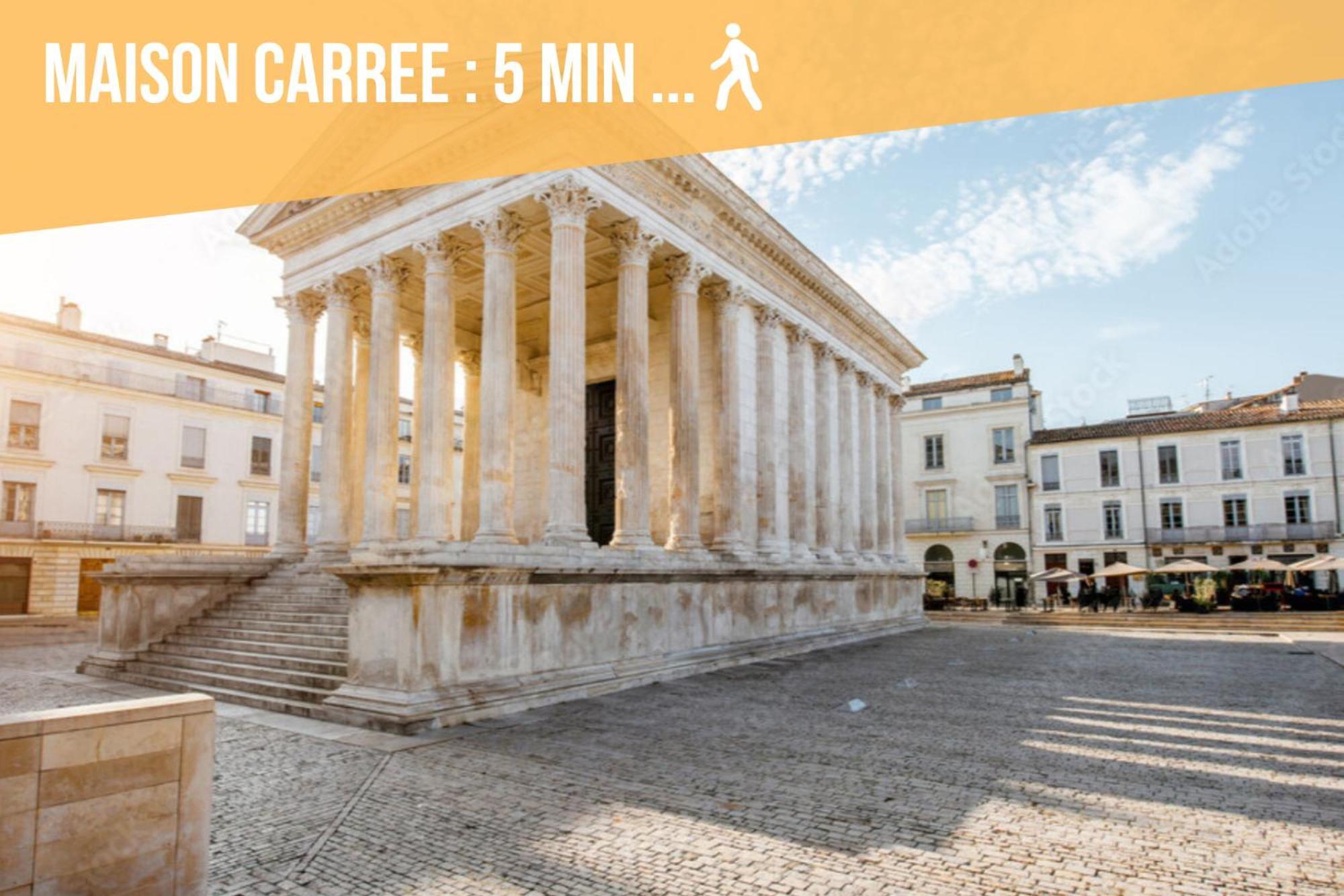 Le Vintage, Appart,Hotel Particulier, Centre Nimes Maisoncarreeconciergerie Екстериор снимка